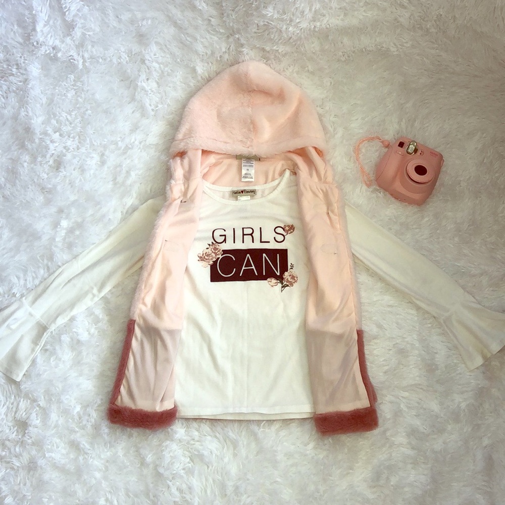 COPY - Girls Size 10 Tops- 2pc Set BOHO VIBES